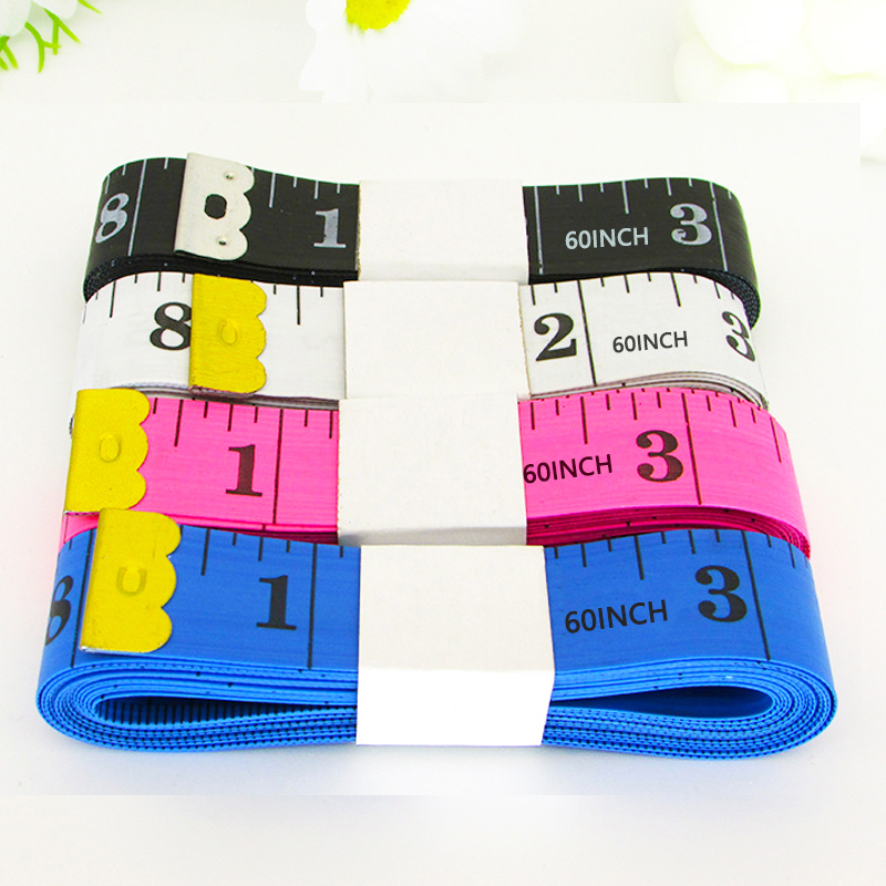 Sewing Gauge Ruler - 2/3/4 قطعة شريط قياس ناعم على
