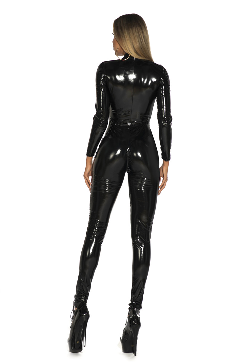 المرأة مثير لامعة بولي PU فو ا - مراجعة Sewing Latex وسعره