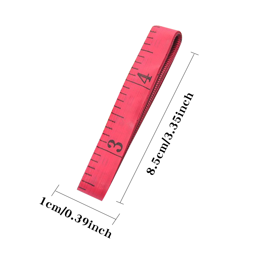 شريط قياس أحمر مزدوج الجوانب ب - مراجعة Sewing Gauge Ruler وسعره